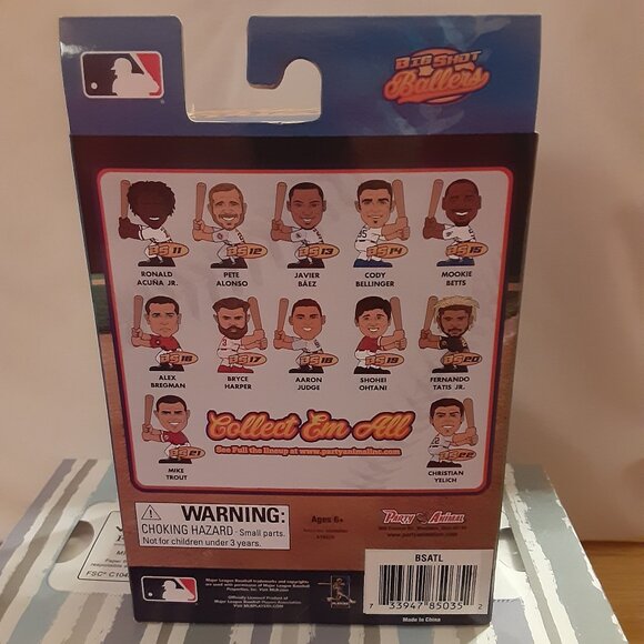 Ronald Acuna Jr. (Atlanta Braves) MLB Big Shot Ballers 5" Figure - Picture 5 of 5